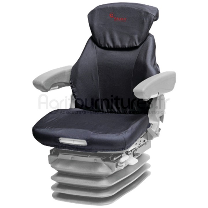 Housse de protection en 3 pièces pour sièges tracteur Grammer