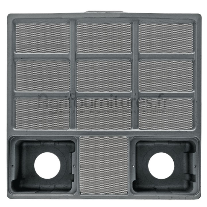 Calandre inférieure avec grille