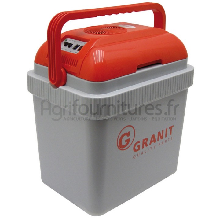 Glacière grand format - 24 litres, 12/230 V - 400 x 450 x 300 mm