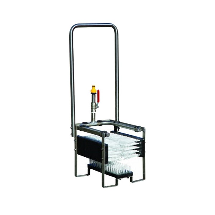 Nettoyeur de bottes en acier inox Cemo