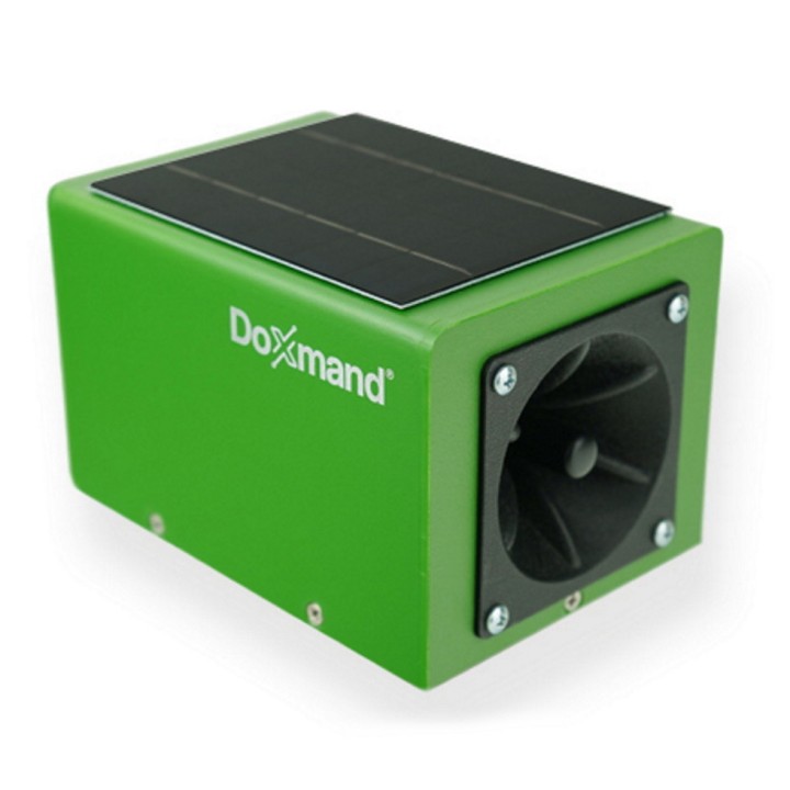 Répulsif Effaroucheur gibier ultrason solaire Doxmand DUAL, surface couverte 2 x 75 m, max 1,5 ha
