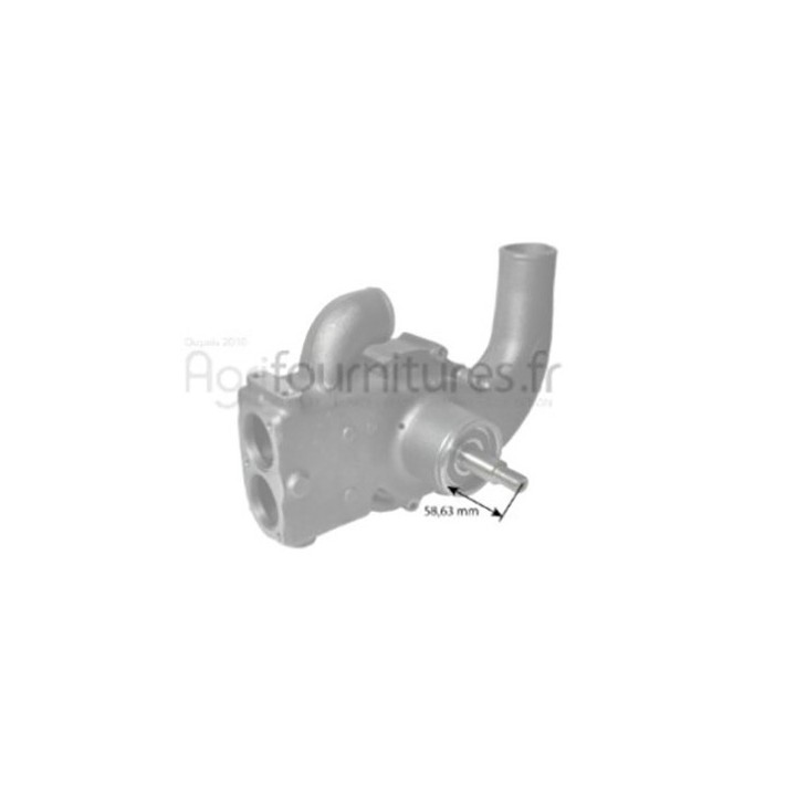 Pompe à eau de refroidissement Bepco 30/130-32 pour tracteur