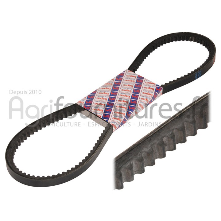Courroie trapézoïdale 13 x 730 la Bepco 25/144-11 pour tracteur