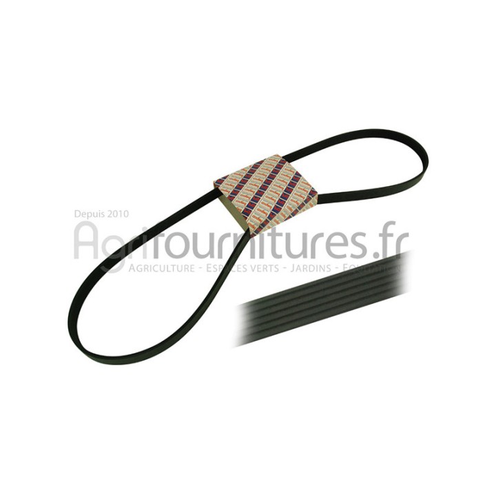 Courroie plate 6 pk x 1700 Bepco 26/144-118 pour tracteur