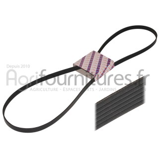 Courroie plate 6 pk x 2310 Bepco 24/144-58 pour tracteur