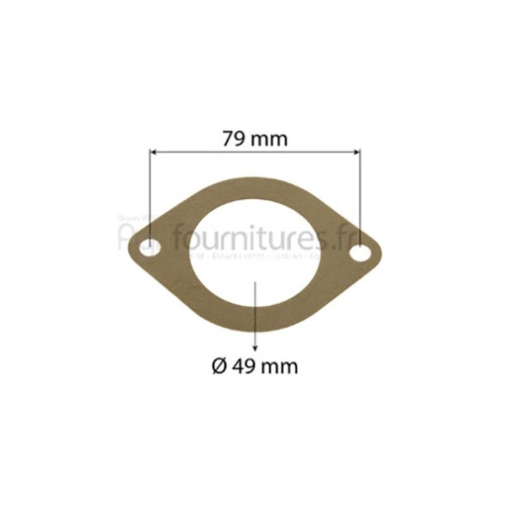 Joint de thermostat Ø 49 x 79 mm Bepco 24/147-7 pour tracteur