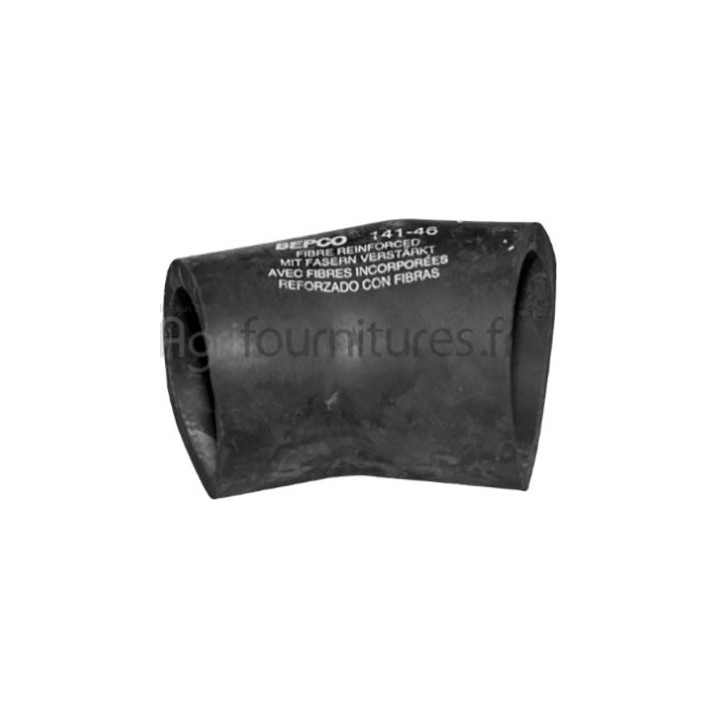 Durite de thermostat Ø 34.5 x 38 mm Bepco 22/141-46 pour tracteur