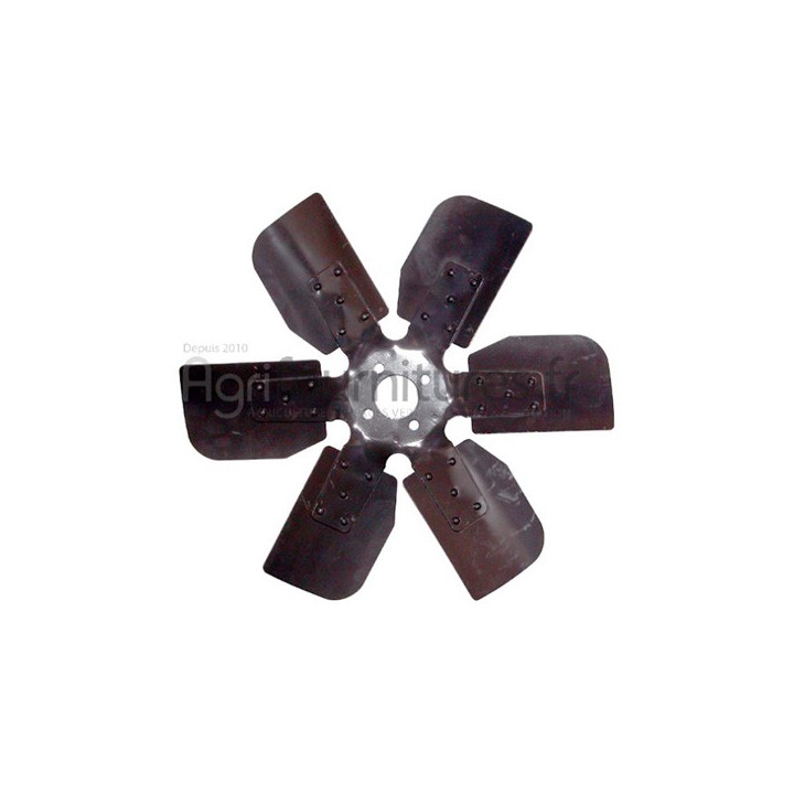 Pales de ventilateur Ø 406 mm - 6 pales Bepco 30/145-9 pour tracteur
