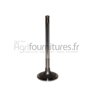 Soupape d'admission Ø 41.73 x 8 mm - l 124.71 mm - 20° Bepco 21/42-404 pour tracteur