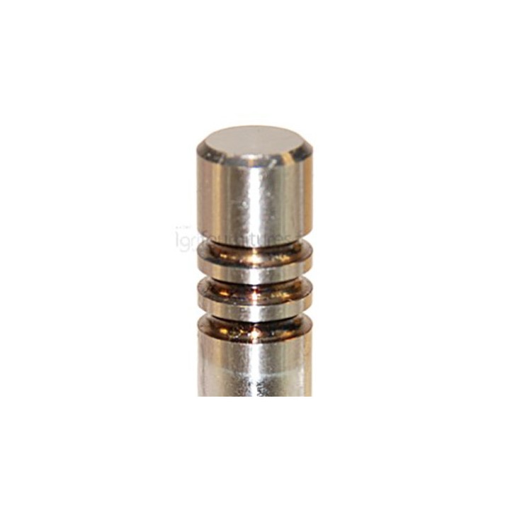 Soupape d'admission Ø 43 x 8 mm - l 133 mm - 45° Bepco 21/42-50 pour tracteur industriel