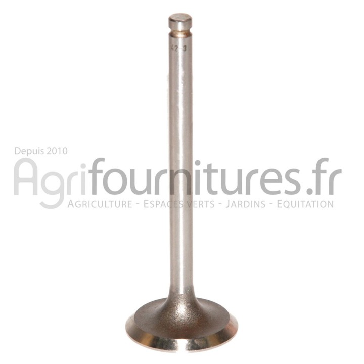 Soupape d'admission Ø 39 x 7.9 mm - l 114.3 mm - 45° Bepco 30/42-3 pour tracteur
