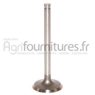 Soupape d'admission Ø 46.9 x 9.5 mm - l 132.5 mm - 45° Bepco 30/42-16