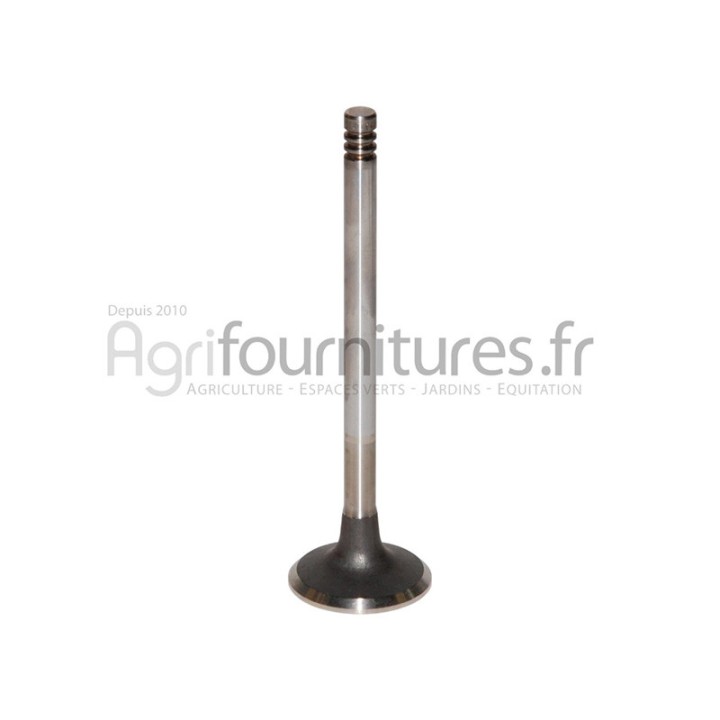Soupape d'échappement Ø 35.95 x 7.95 mm - l 124.7 mm - 45° Bepco 21/43-404 pour tracteur
