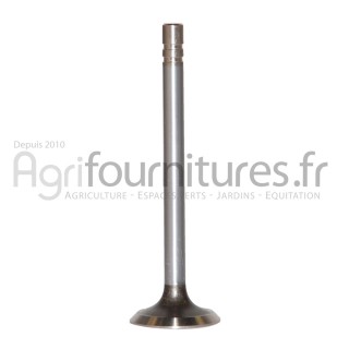Soupape d'échappement Ø 40 x 9.5 mm - l 131 mm - 45° Bepco 26/43-17 pour tracteur