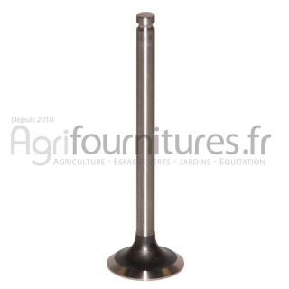 Soupape d'échappement Ø 33.4 x 7.9 mm - l 114.2 mm - 35° Bepco 30/43-5 pour tracteur
