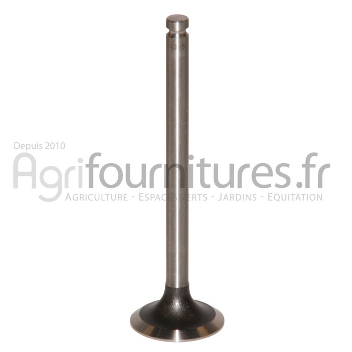 Soupape d'échappement Ø 33.4 x 7.9 mm - l 114.2 mm - 35° Bepco 30/43-5 pour tracteur