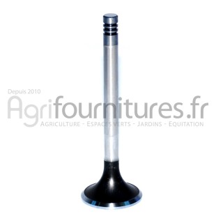 Soupape d'échappement Ø 35 x 9 mm - l 117 mm - 45° Bepco 22/43-47 pour tracteur