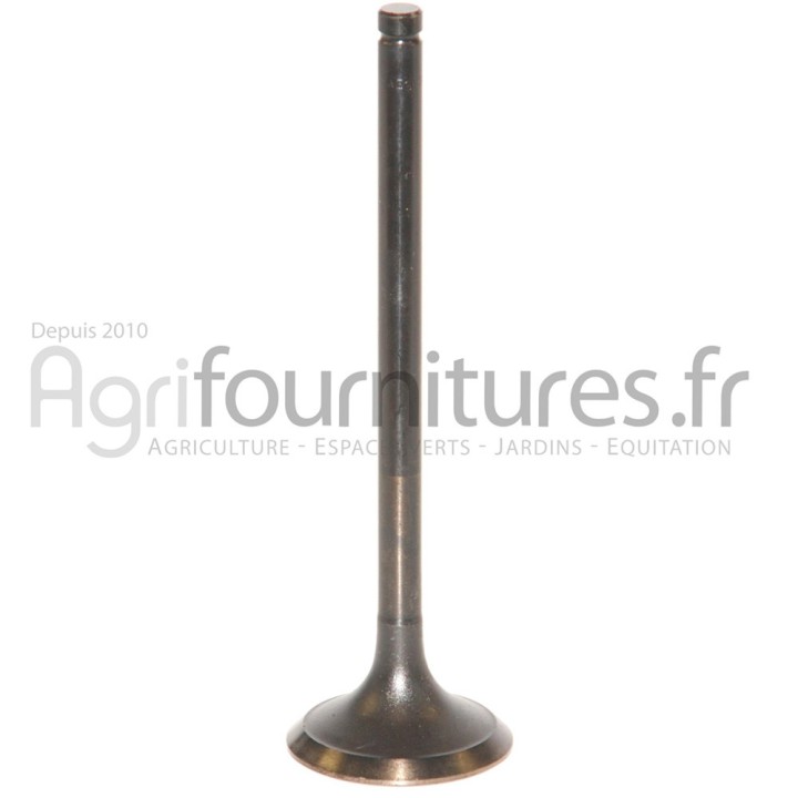 Soupape d'échappement Ø 40.8 x 8 mm - l 137.5 mm - 45° Bepco 23/43-263 pour tracteur