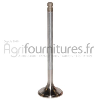 Soupape d'échappement Ø 40.9 x 8.9 mm - l 152.6 mm - 45° Bepco 30/43-52 pour tracteur