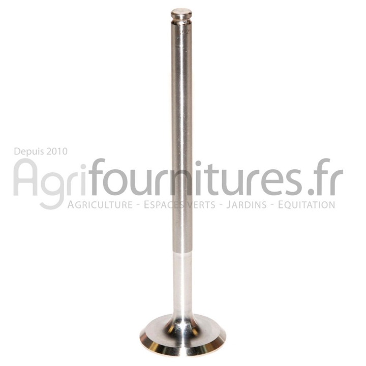 Soupape d'échappement Ø 29.7 x 8.7 mm - l 147.7 mm - 45° Bepco 25/43-21 pour télescopique