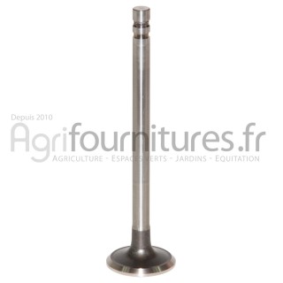 Soupape d'échappement Ø38.4x9.4mm (0.003''-0.076mm) - l 145.9 mm - 45° Bepco 24/43-12A