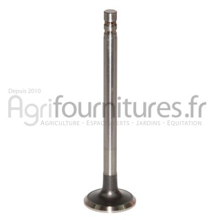 Soupape d'échappement Ø38.4x9.4mm (0.015''-0.381mm) - l 145.9 mm - 45° Bepco 24/43-12B