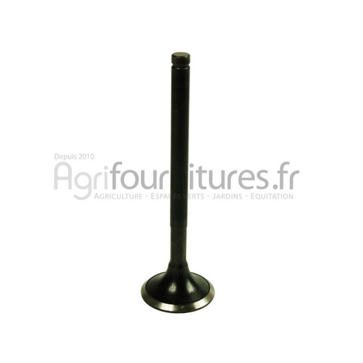 Soupape d'échappement Ø 39.5 x 9 mm - l 130.5 mm - 45° Bepco 29/43-402 pour tracteur