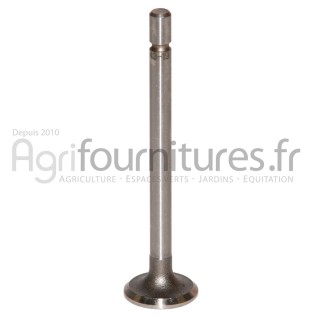 Soupape d'échappement Ø 26.5 x 7.9 mm - l 108.2 mm - 45° Bepco 30/43-19 pour tracteur