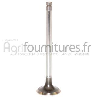 Soupape d'échappement Ø 36.22 x 7.93 mm - l 137.78 mm - 45° Bepco 23/43-266 pour tracteur