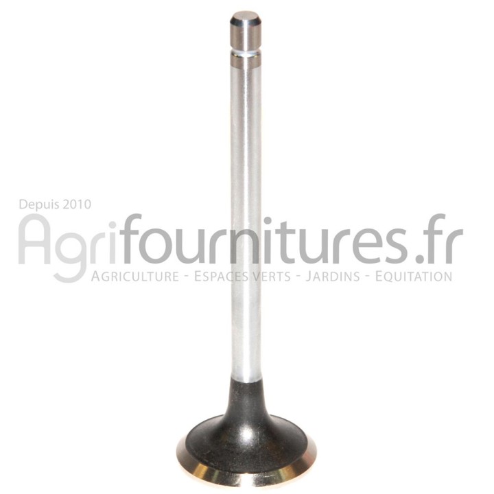 Soupape d'échappement Ø 37.62 x 7.98 mm - l 125.58 mm - 45° Bepco 23/43-254 pour tracteur