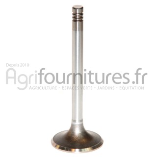 Soupape d'échappement Ø 43 x 8.95 mm - l 117 mm - 45° Bepco 28/43-44 pour tracteur