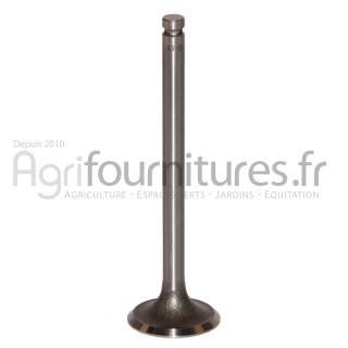 Soupape d'échappement Ø 33.4 x 7.9 mm - l 114.3 mm - 45° Bepco 30/43-3 pour tracteur