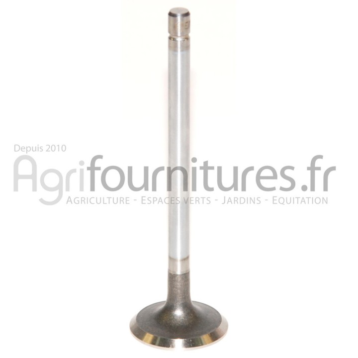 Soupape d'échappement Ø 36.89 x 7.98 mm - l 125.61 mm - 45° Bepco 23/43-253 pour tracteur