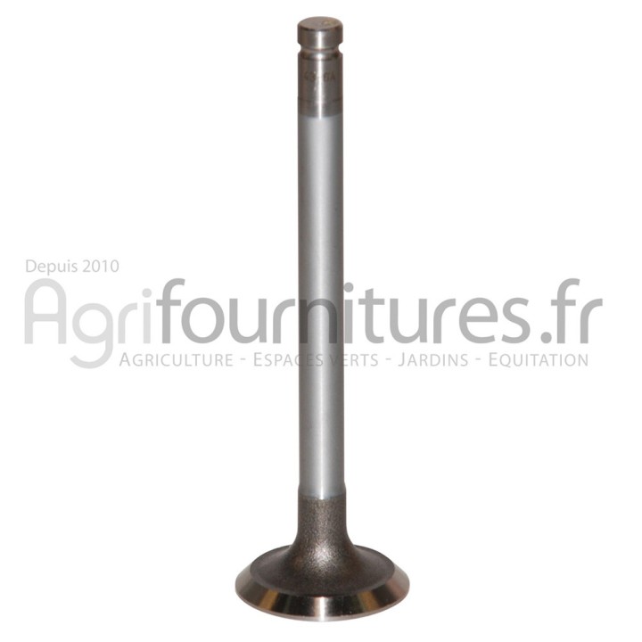 Soupape d'échappement Ø 36.6 x 9.5 mm - l 123.3 mm - 45° Bepco 30/43-6 pour tracteur