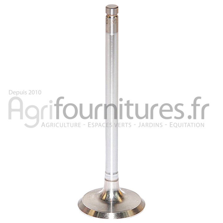 Soupape d'échappement Ø 37 x 8 mm - l 133 mm - 45° Bepco 21/43-37
