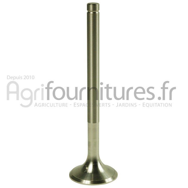 Soupape d'échappement Ø 40.9 x 10 mm - l 146 mm - 45° Bepco 25/43-23 pour tracteur
