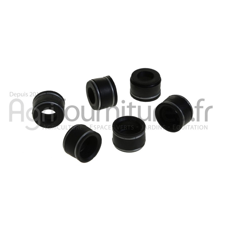 Jeu de joints de soupape Ø 9.5 x 15.6/17.8 mm - l 11.9 mm Bepco 25/47-6 pour tracteur