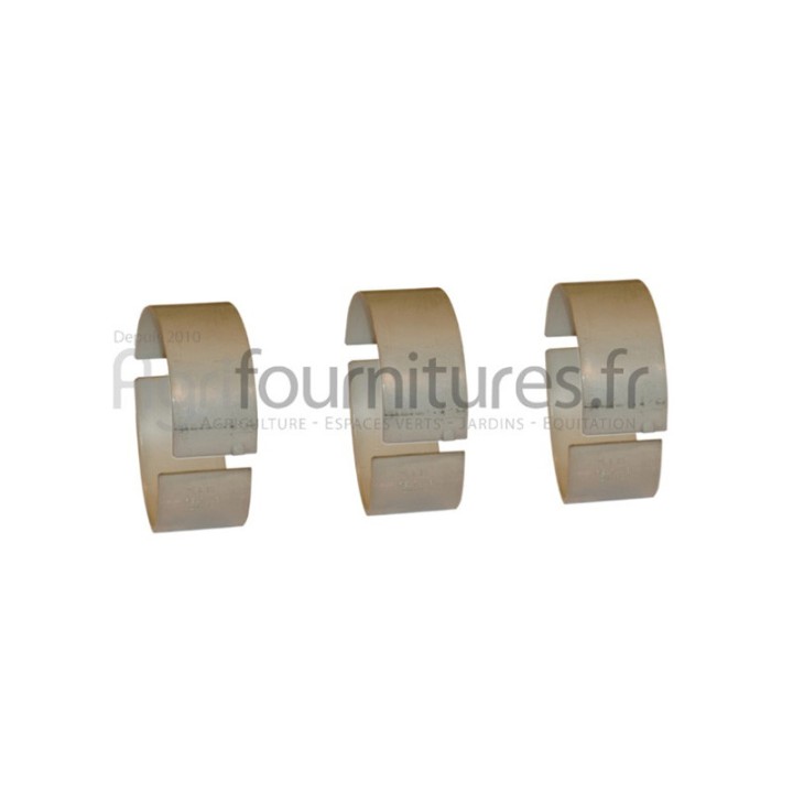 Jeu de coussinets de bielle 0.020'' - 0.51 mm - 3 cyl. Bepco 26/3-12B pour tracteur