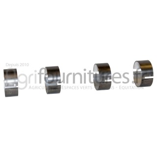 Jeu de coussinets de bielle 0.010'' - 0.25 mm - 4 cyl. Bepco 24/3-9A pour tracteur