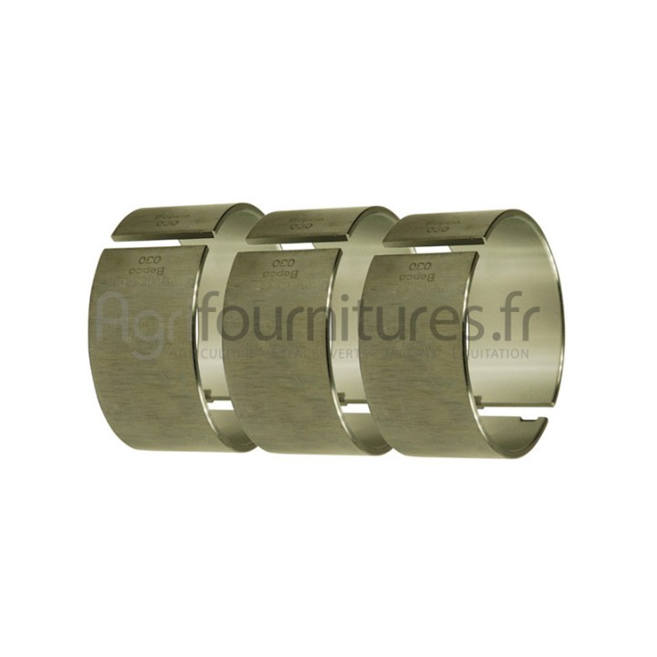 Jeu de coussinets de bielle 0.010'' - 0.25 mm - 3 cyl. Bepco 24/3-7A pour tracteur