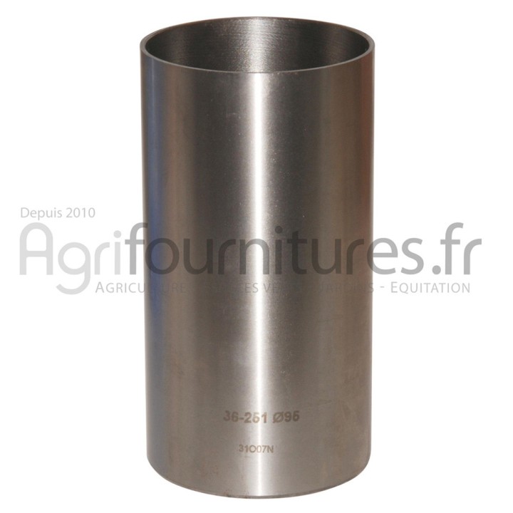 Chemise semi finie Ø 95 x 99.1 mm - l 187 mm Bepco 23/36-251 pour tracteur