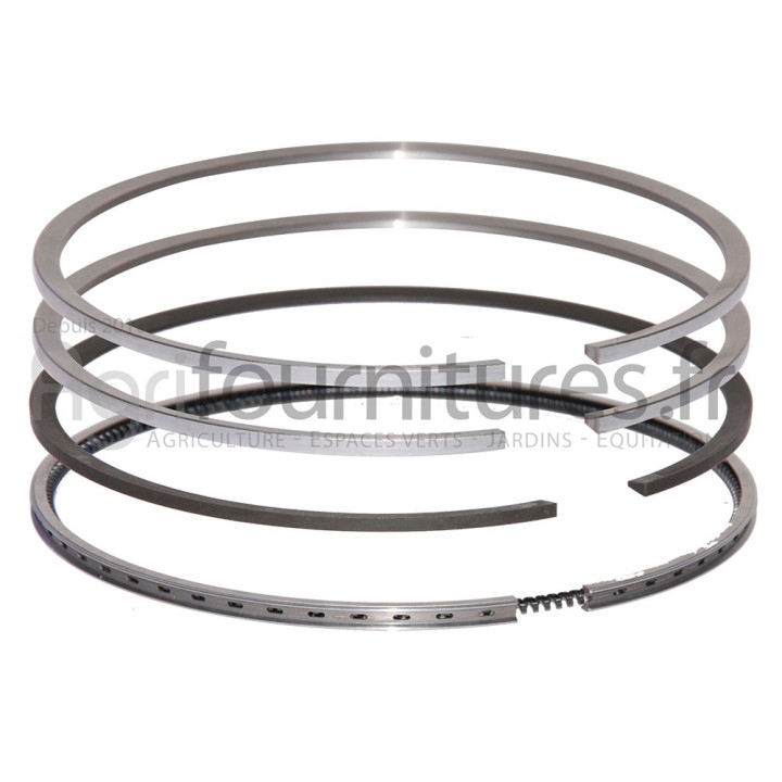 Jeu de segments +0.020'' - 0.51 mm Bepco 24/34-30B pour tracteur