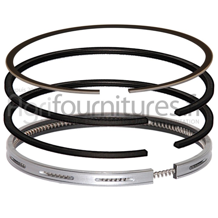 Jeu de segments Ø 102 mm - std Bepco 21/34-135 pour tracteur