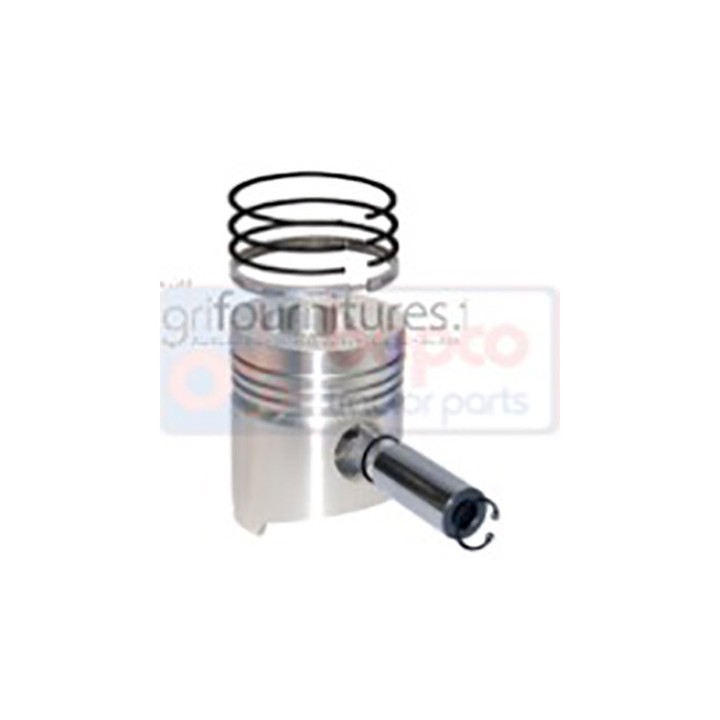 Piston avec segments Ø 95 mm - std Bepco 22/32-210 pour tracteur