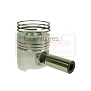 Piston avec segments Ø 104 mm - std Bepco 23/32-254 pour tracteur