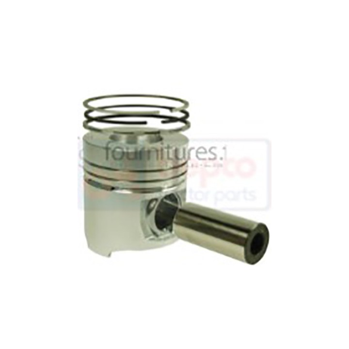 Piston avec segments Ø 104 mm - std Bepco 23/32-254 pour tracteur