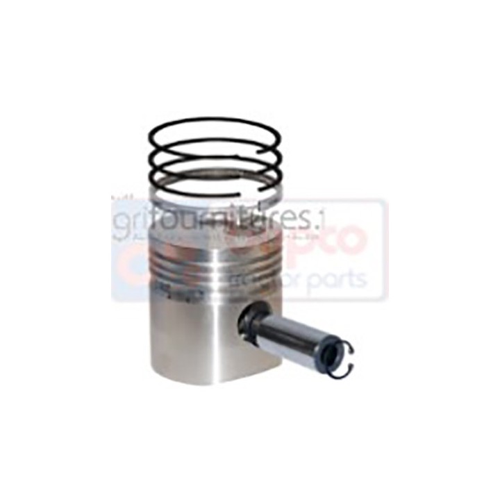 Piston avec segments Ø 85 mm - std Bepco 23/32-256 pour tracteur