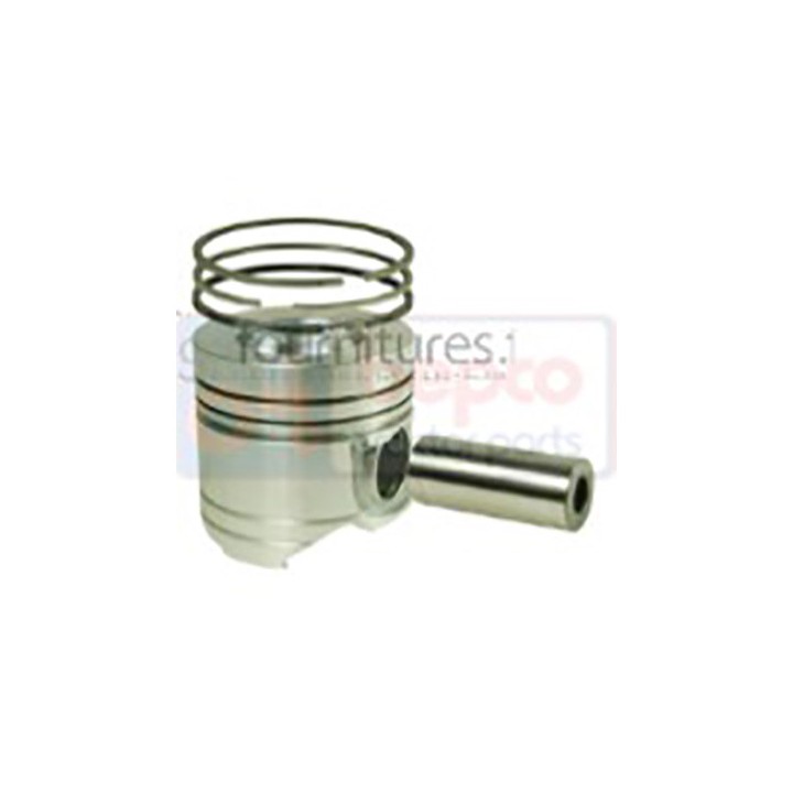 Piston avec segments Ø 105 mm - std Bepco 29/32-90 pour tracteur