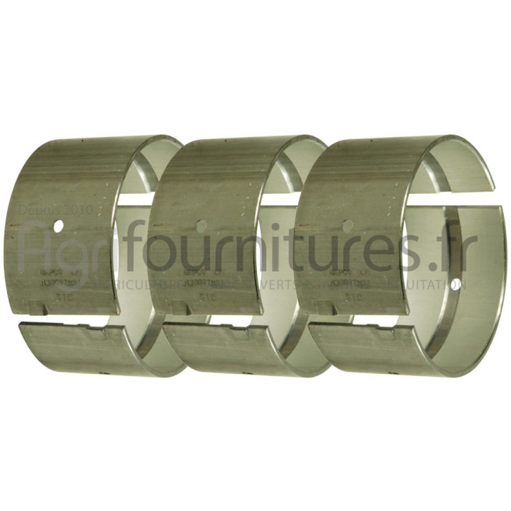 Jeu de coussinets de paliers 0.010'' - 0.25 mm Bepco 30/2-20A pour tracteur