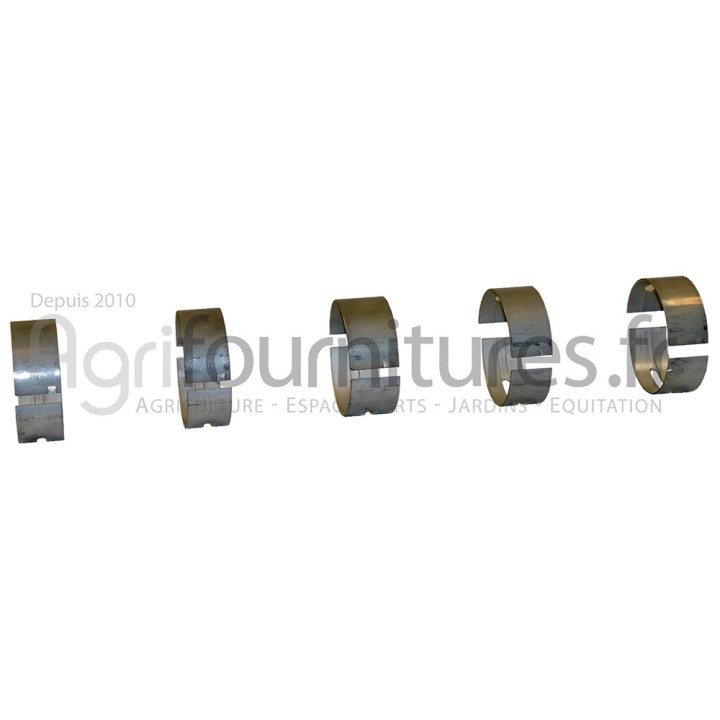 Jeu de coussinets de paliers 0.010'' - 0.25 mm Bepco 30/2-2A pour tracteur industriel